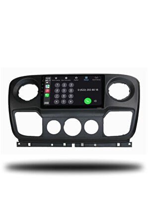 Renault Master 2011-2019 Android Multimedya  CarPlay  Android Auto + 4GB RAM + 64GB Hafıza