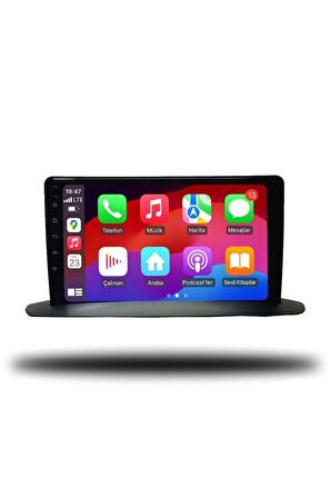 Renault Megane 2010-2016 Uyumlu Android Multimedya + CarPlay + Android Auto + 2gb RAM + 32gb Hafıza