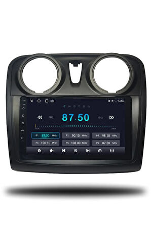 Dacia Duster 2013-2017 Uyumlu Android Multimedya + CarPlay + 6gb ram + 128gb Hafıza