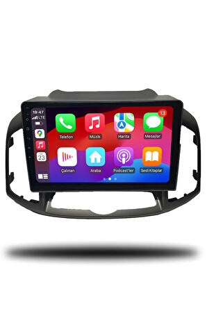 Chevrolet Captiva 2012-2015 Uyumlu Andorid Multimedya + CarPlay + 6gb ram + 128gb Hafıza