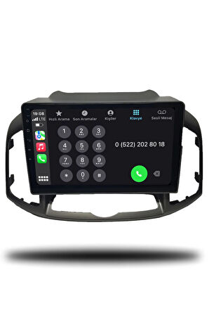 Chevrolet Captiva 2012-2015 Uyumlu Andorid Multimedya + CarPlay + 6gb ram + 128gb Hafıza