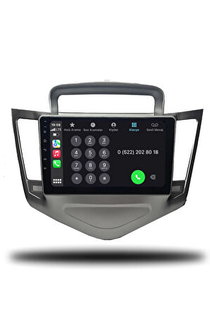 Chevrolet Cruze 2007-2012 Uyumlu Andorid Multimedya + CarPlay + 6gb ram + 128gb Hafıza