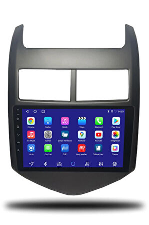 Chevrolet Aveo 2012-2018 Uyumlu Andorid Multimedya + CarPlay + 6gb ram + 128gb Hafıza