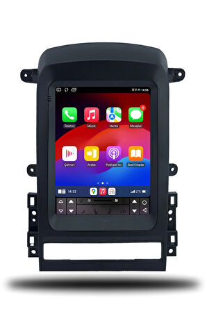 Chevrolet Captiva Tesla 2007-2011 Uyumlu Andorid Multimedya + CarPlay + 6gb ram + 128gb Hafıza
