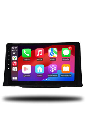 Citroen Berlingo Uyumlu Android Multimedya + CarPlay + 4GB RAM + 64GB Hafıza