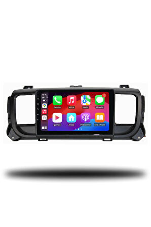 Citroen Jumpy 2017-2022 Uyumlu Android Multimedya + CarPlay + 4GB RAM + 64GB Hafıza