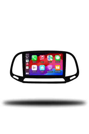Fiat Doblo 2015-2022 Uyumlu Android Multimedya + CarPlay + 4GB RAM + 64GB Hafıza