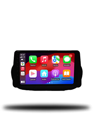 Fiat Fiorino 2005-2022 Uyumlu Android Multimedya + CarPlay + 4GB RAM + 64GB Hafıza  Uyumlu