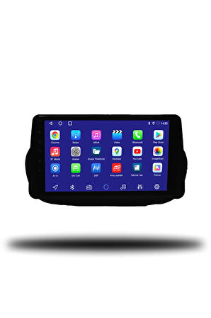Fiat Fiorino 2005-2022 Uyumlu Android Multimedya + CarPlay + 2gb RAM + 32gb Hafıza  Uyumlu