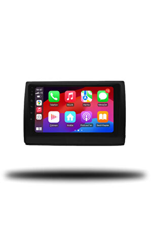 Fiat Stilo Uyumlu Android Multimedya + CarPlay + 4GB RAM + 64GB Hafıza