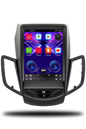 Ford Fiesta Tesla 2009-2012 Uyumlu Android Multimedya + CarPlay + 2gb RAM + 32gb Hafıza