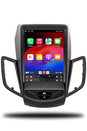 Ford Fiesta Tesla 2009-2012 Uyumlu Android Multimedya + CarPlay + 2gb RAM + 32gb Hafıza