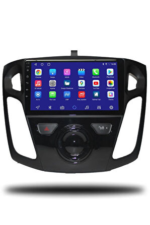 Ford Focus 3-4 2012-2018 Uyumlu Android Multimedya + CarPlay + 4GB RAM + 64GB Hafıza