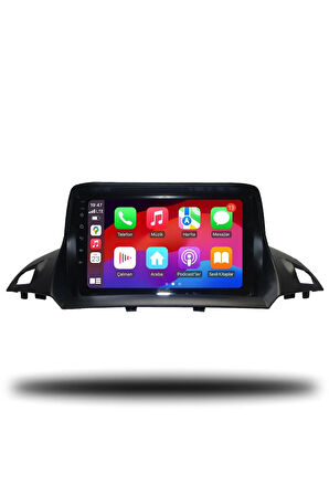 Ford Kuga C-Max 2013-2017 Uyumlu Android Multimedya + CarPlay + 4GB RAM + 64GB Hafıza