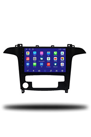 Ford S-Max 2006-2014 Uyumlu Android Multimedya + CarPlay + Dijital Klima 4GB RAM + 64GB Hafıza