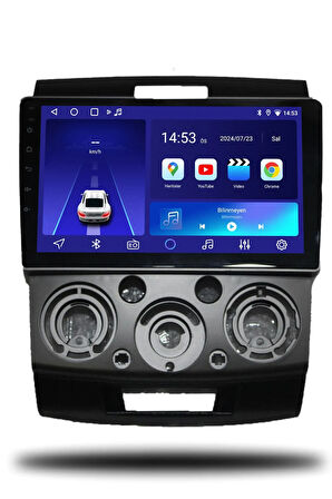 Ford Ranger 2006-2011 Uyumlu Android Multimedya + CarPlay + 4GB RAM + 64GB Hafıza