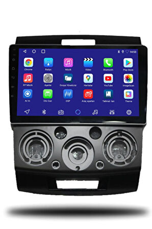 Ford Ranger 2006-2011 Uyumlu Android Multimedya + CarPlay + 4GB RAM + 64GB Hafıza