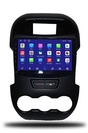Ford Ranger 2012-2015 Uyumlu Android Multimedya + CarPlay + 4GB RAM + 64GB Hafıza