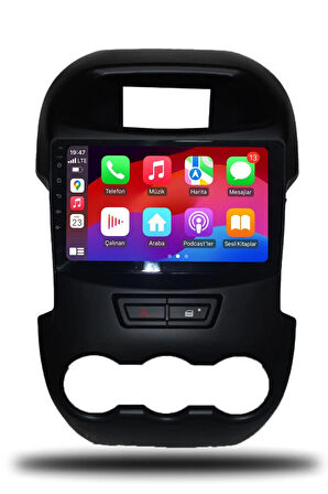 Ford Ranger 2012-2015 Uyumlu Android Multimedya + CarPlay + 4GB RAM + 64GB Hafıza