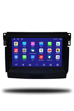 Ranger 2016-2022 Uyumlu Android Multimedya + CarPlay + Arka Panelli 4GB RAM + 64GB Hafıza