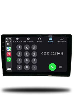 Ford Transit Custom 2021-2023 Uyumlu Android Multimedya + CarPlay + 4GB RAM + 64GB Hafıza