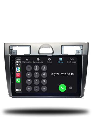 Ford Fiesta 2006-2011 Uyumlu Android Multimedya + CarPlay + 4GB RAM + 64GB Hafıza