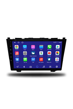 Honda CRV 2007-2012 Uyumlu Android Multimedya + CarPlay + 4GB RAM + 64GB Hafıza