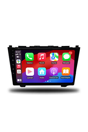 Honda CRV 2007-2012 Uyumlu Android Multimedya + CarPlay + 4GB RAM + 64GB Hafıza