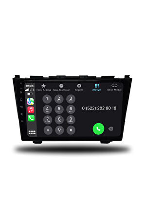 Honda CRV 2007-2012 Uyumlu Android Multimedya + CarPlay + 2gb RAM + 32gb Hafıza