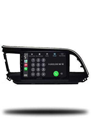 Hyundai Elantra 2019-2020 Uyumlu Android Multimedya + CarPlay + 4GB RAM + 64GB Hafıza