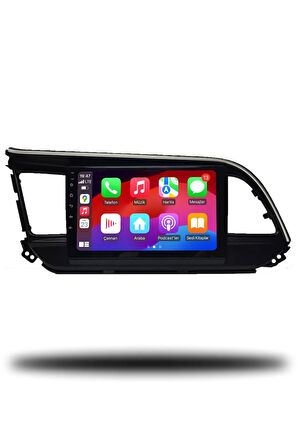 Hyundai Elantra 2019-2020 Uyumlu Android Multimedya + CarPlay + 6gb ram + 128gb Hafıza