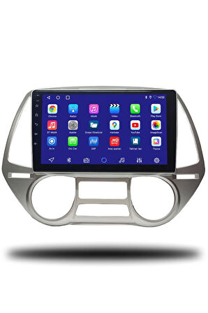 Hyundai i20 2009-2011 Uyumlu Android Multimedya + CarPlay + 4GB RAM + 64GB Hafıza