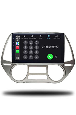 Hyundai i20 2009-2011 Uyumlu Android Multimedya + CarPlay + 4GB RAM + 64GB Hafıza