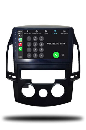 Hyundai i30 2011-2014 Uyumlu Android Multimedya Manuel Klima + CarPlay + 2gb RAM + 32gb Hafıza