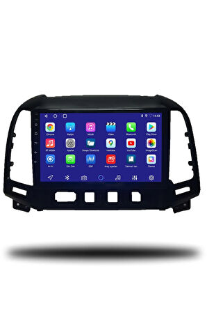 Hyundai Santa FE 2007-2011 Uyumlu Android Multimedya + CarPlay + 4GB RAM + 64GB Hafıza