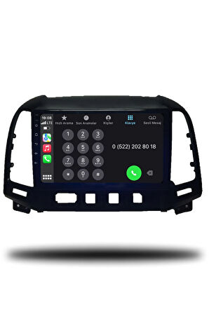Hyundai Santa FE 2007-2011 Uyumlu Android Multimedya + CarPlay + 6gb ram + 128gb Hafıza