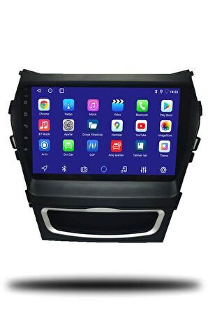 Hyundai Santa FE IX45 2012-2016 Uyumlu Android Multimedya + CarPlay + 2gb RAM + 32gb Hafıza