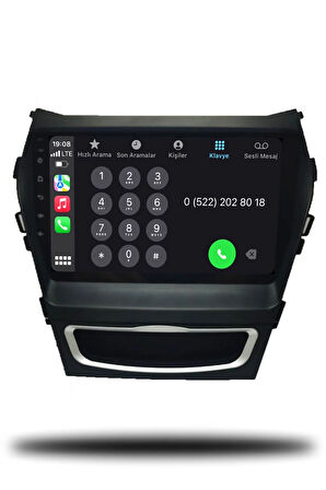 Hyundai Santa FE IX45 2012-2016 Uyumlu Android Multimedya + CarPlay + 2gb RAM + 32gb Hafıza