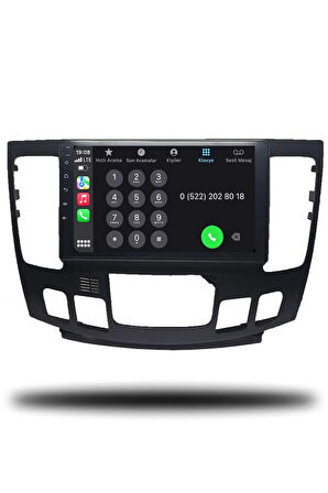 Hyundai Sonata 2009-2012 Uyumlu Android Multimedya Dijital Klima + CarPlay + 2gb RAM + 32gb Hafıza