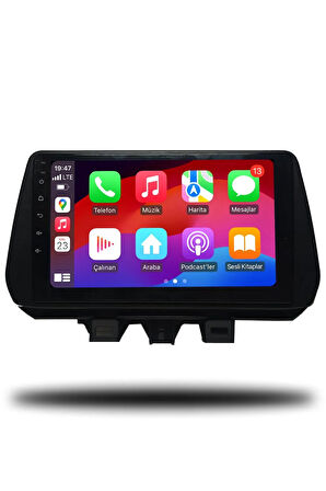 Hyundai Tucson 2018-2020 Uyumlu Android Multimedya + CarPlay + 6gb ram + 128gb Hafıza