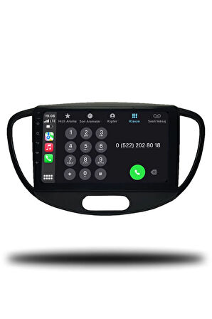 Hyundai i10 2008-2012 Uyumlu Android Multimedya + CarPlay + 2gb RAM + 32gb Hafıza