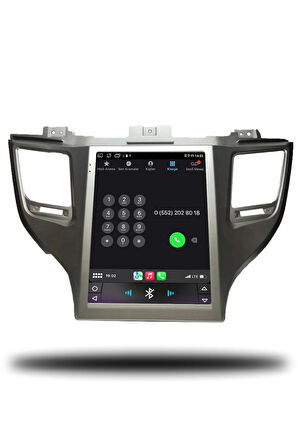 Hyundai Tucson Tesla 2015-2018 Uyumlu Android Multimedya + CarPlay + 2gb RAM + 32gb Hafıza