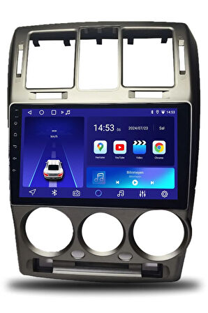 Hyundai Getz 2003-2011 Uyumlu Android Multimedya Büyük Çerçeveli + CarPlay + 4GB RAM + 64GB Hafıza
