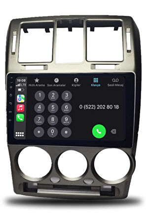 Hyundai Getz 2003-2011 Uyumlu Android Multimedya Büyük Çerçeveli + CarPlay + 2gb RAM + 32gb Hafıza