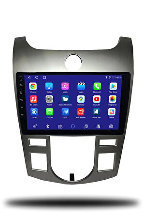 Kia Cerato 2009-2012 Dijital Klima Uyumlu Android Multimedya + CarPlay + 4GB RAM + 64GB Hafıza