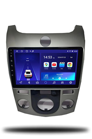 Kia Cerato 2009-2012 Manuel Klima Uyumlu Android Multimedya + CarPlay + 4GB RAM + 64GB Hafıza