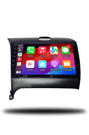 Kia Cerato 2016-2018 Uyumlu Android Multimedya + CarPlay + 2gb RAM + 32gb Hafıza