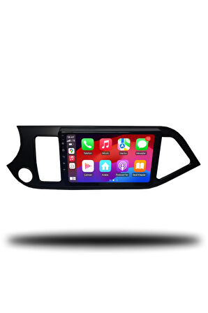 Kia Picanto 2011-2016 Uyumlu Android Multimedya + CarPlay + 4GB RAM + 64GB Hafıza