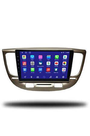 Kia Rio 2004-2007 Uyumlu Android Multimedya + CarPlay + 4GB RAM + 64GB Hafıza