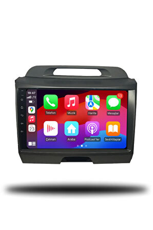 Kia Sportage 2011-2015 Uyumlu Android Multimedya + CarPlay + 6gb ram + 128gb Hafıza